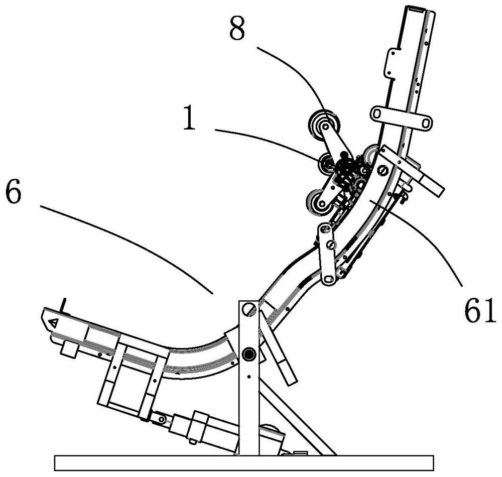 Manipulator with heating massage head