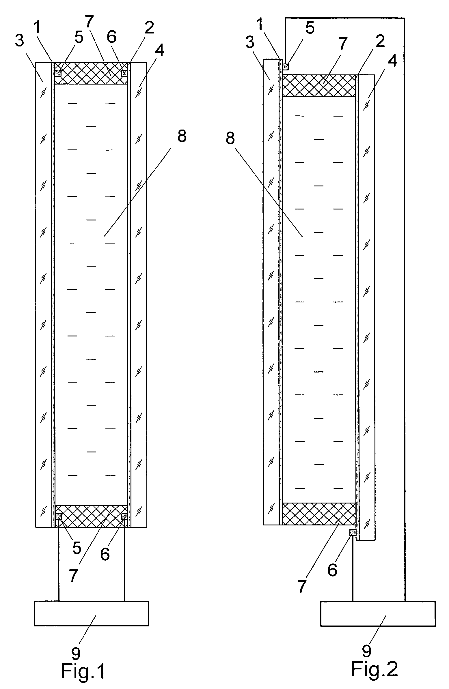 Method for producing an electrochromic device and said electrochromic device