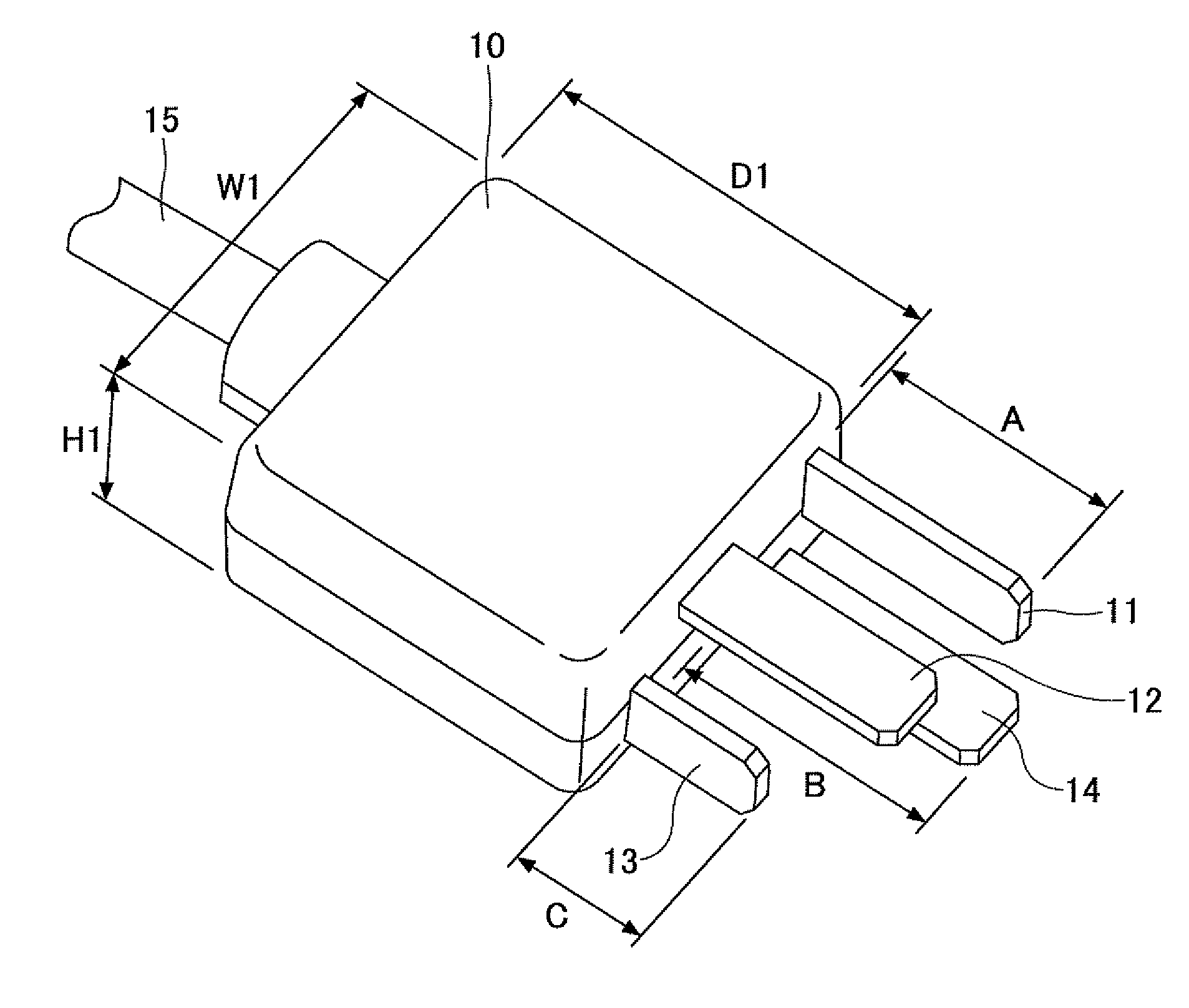 Connector and power supply unit with safety mechanism