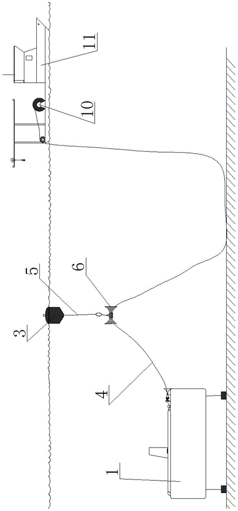 Apparatus and method for laying and retrieving cables