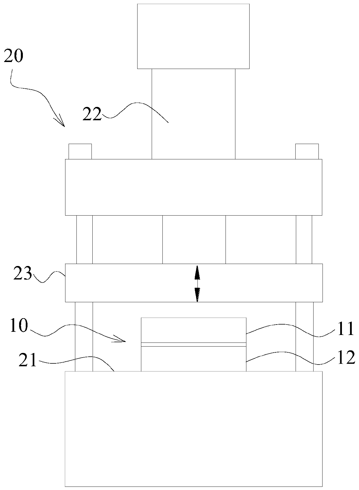 Process for reducing residual stress of butt-welding seam of dissimilar metal thick-wall barrel body