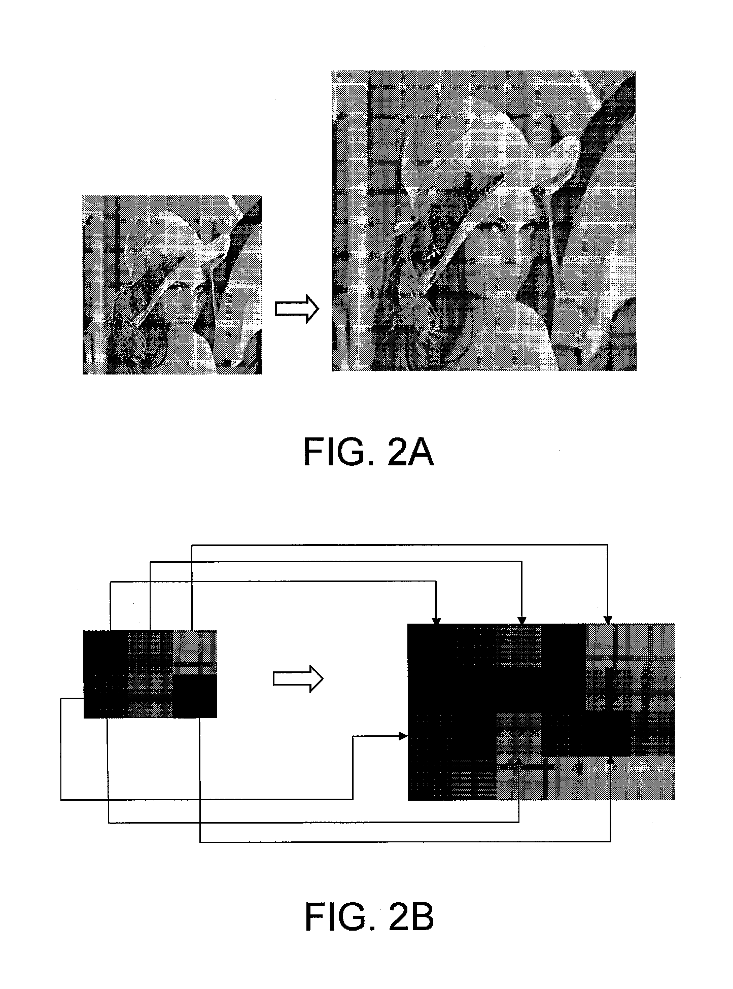 Image resolution enhancing device and method for display panel