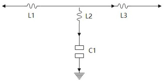 Vehicle-mounted wireless communication GNSS and cellular coexistence interference suppression circuit structure