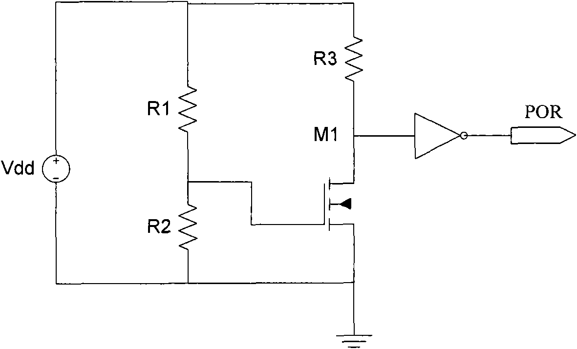 Electrifying reset and undervoltage turnoff circuit