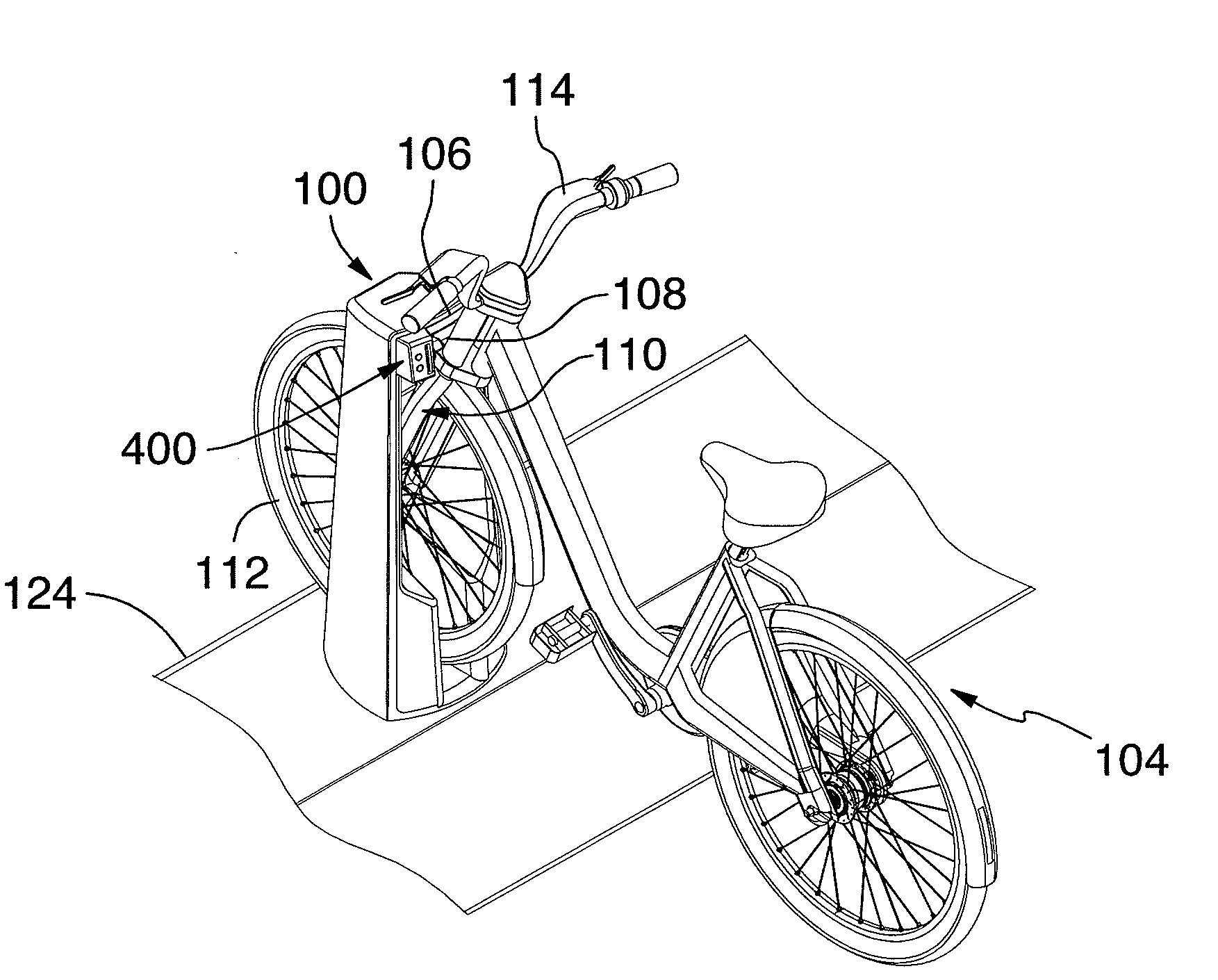 Method and apparatus for securing a movable item to a structure