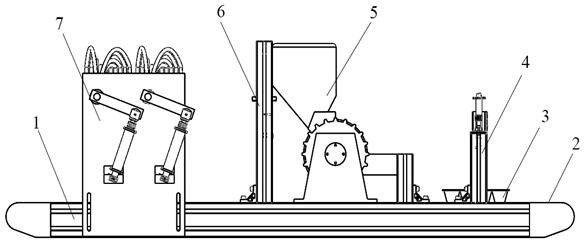 Green Chinese onion three-grain plug seedling miss-seeding detection method and reseeding device