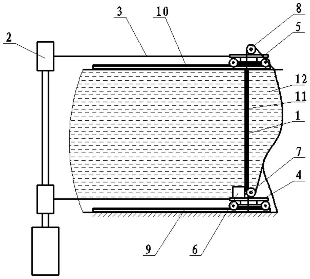 A leveling treatment method for karst landform rock slope