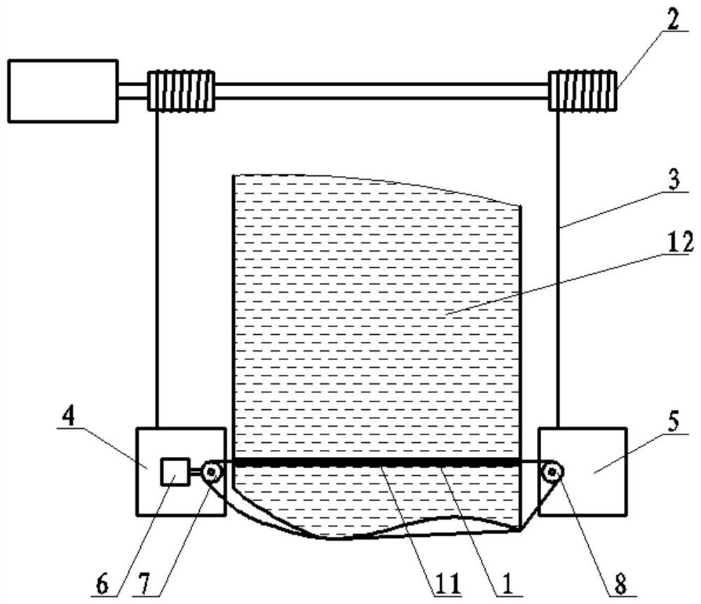 A leveling treatment method for karst landform rock slope