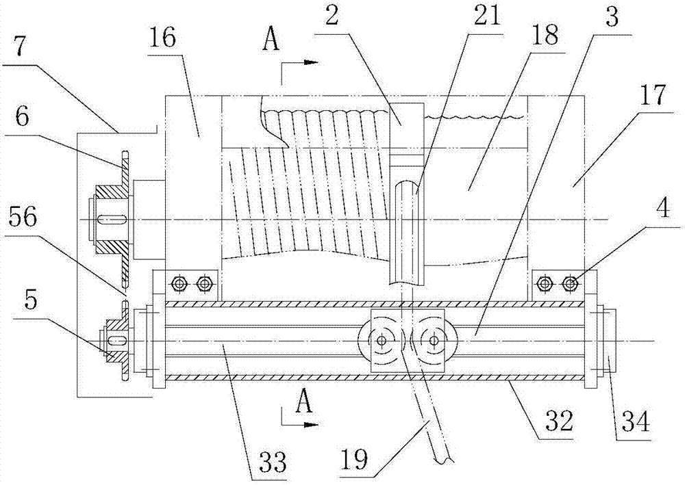 Rope guider with clamp type rope pressing device