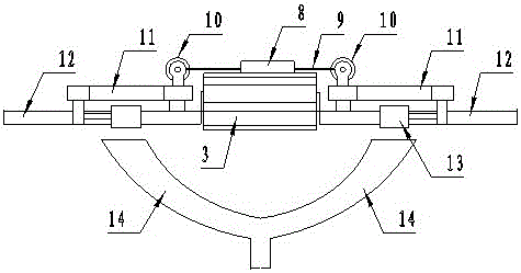 An automatic material preparation device for detonator combined mold in detonator production