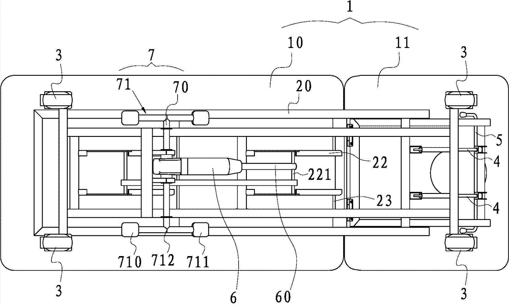 Hydraulic examination bed