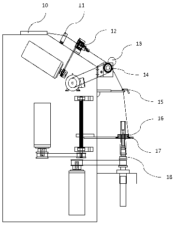 Carbon nanotube spinning machine and method for preparing carbon nanotube yarns by use of same