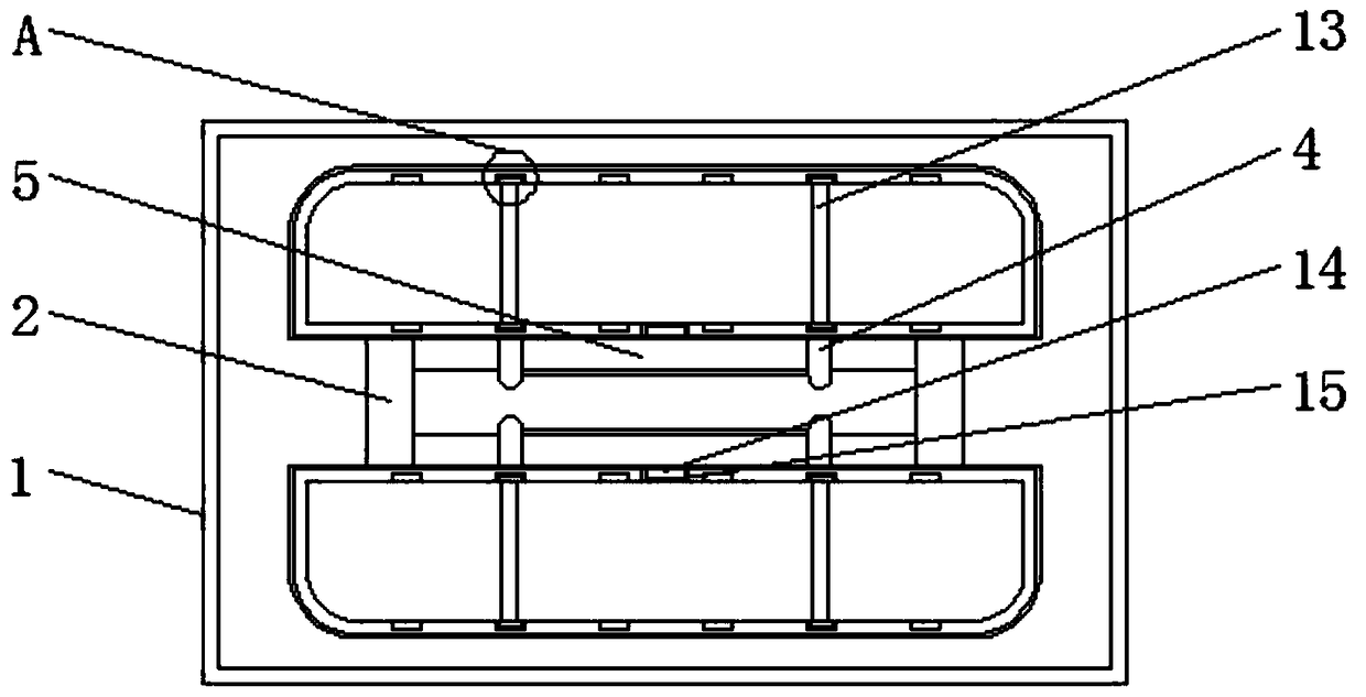 Wear-resistant multi-layer-structure wire edge appliance used for automotive parts