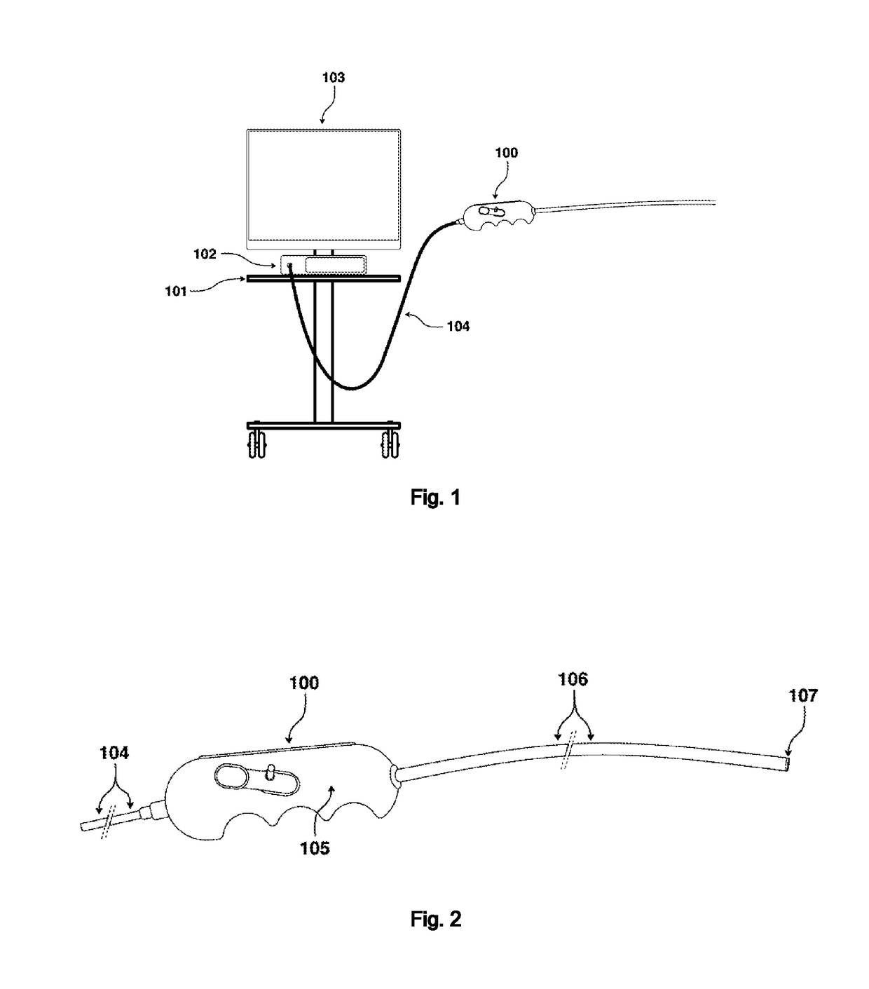 Device for intra-cardiac and intra-vascular surgical procedure having an endoluminal ultrasound probe