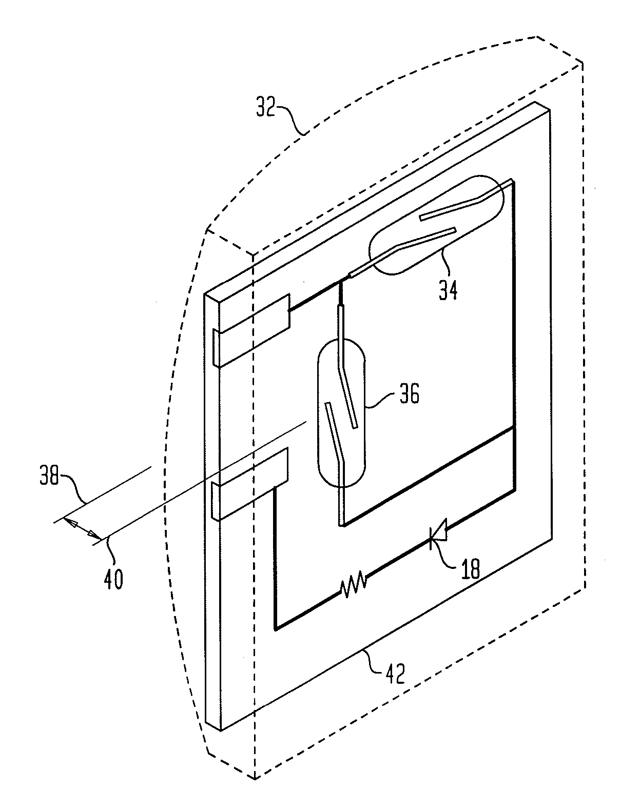 Detector for magnetic hazards to implanted medical device