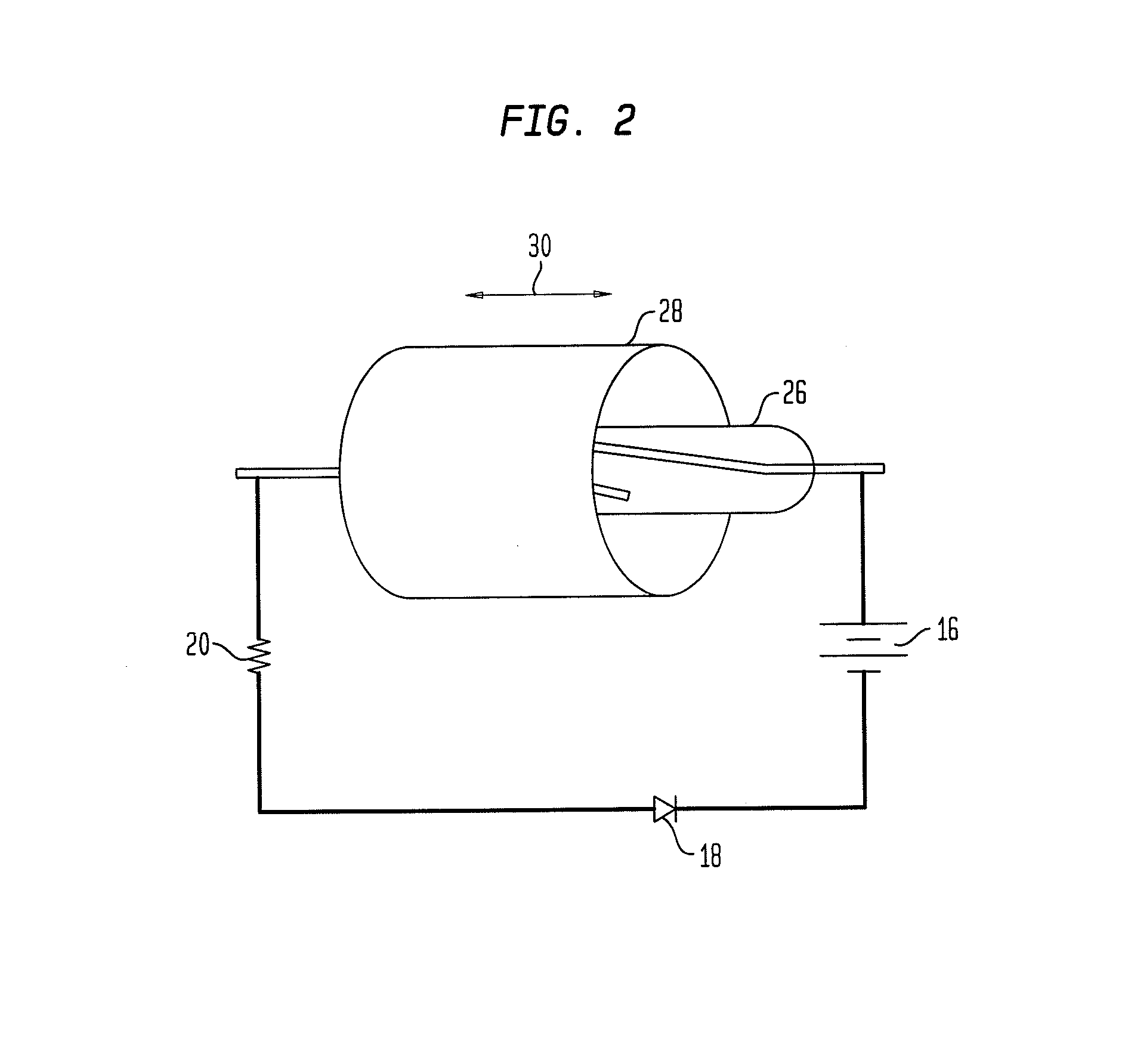 Detector for magnetic hazards to implanted medical device