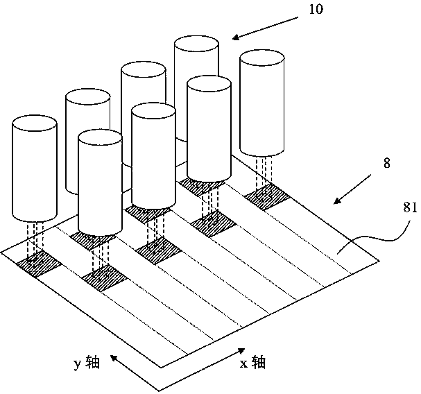 Laser imaging processing device