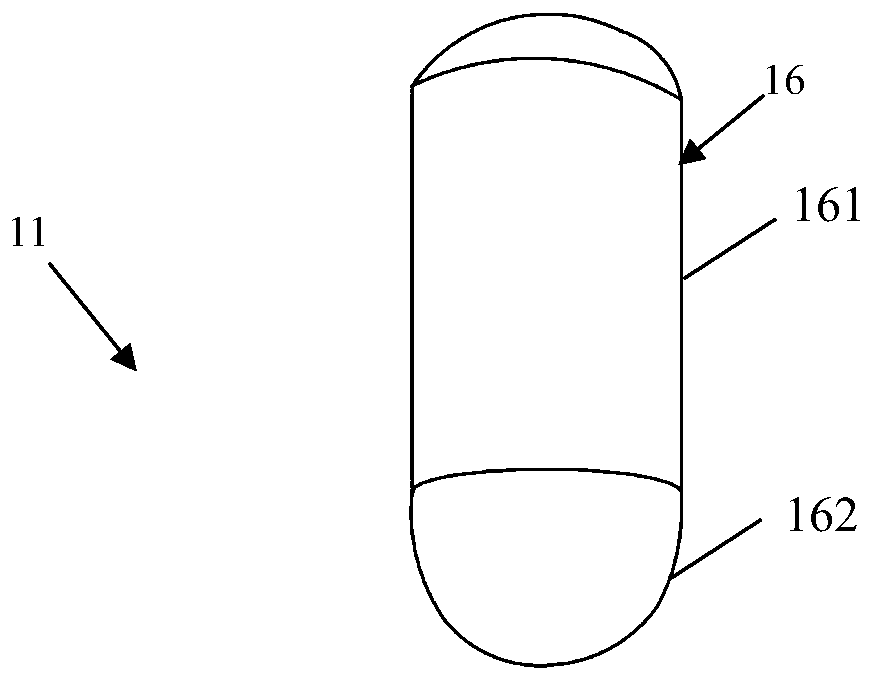 Fixable gastrorrhagia monitoring capsule endoscope and real-time gastrorrhagia monitoring system