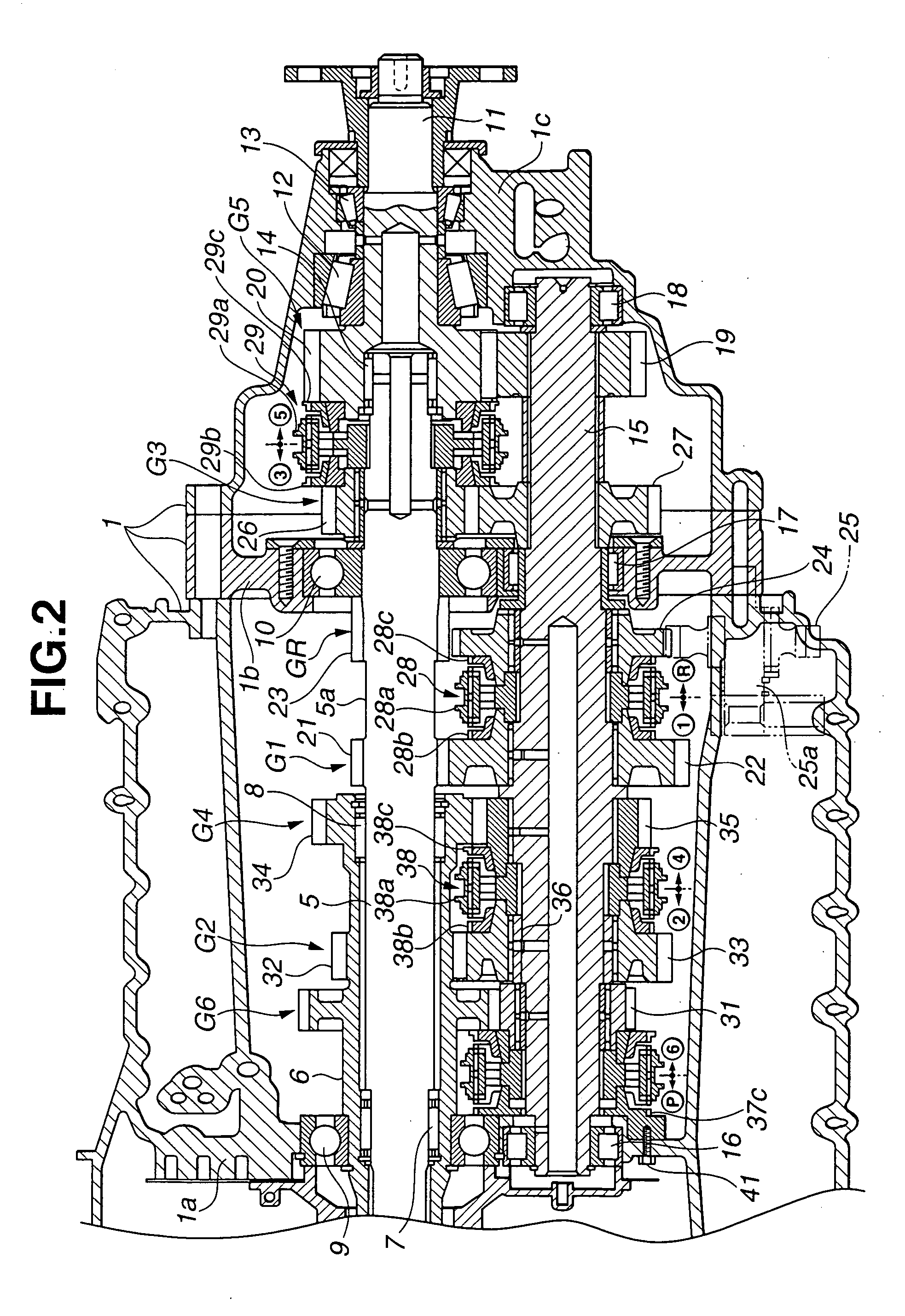 Parking mechanism for transmission