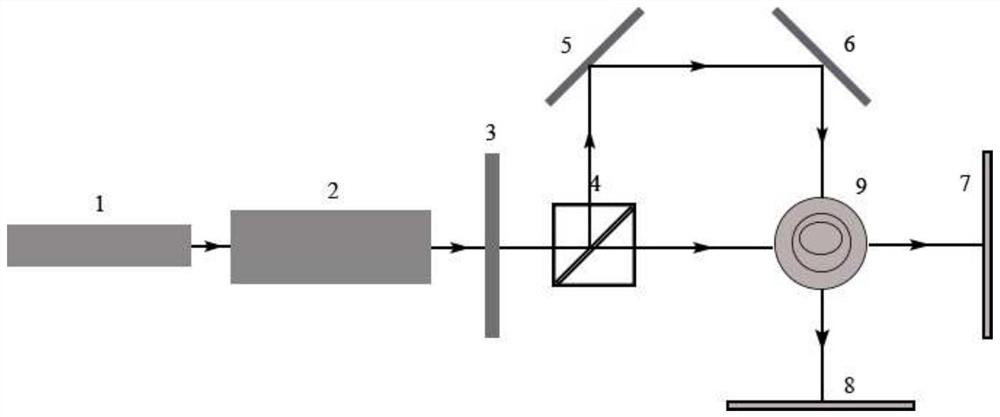 Optical detection system and method for phase distribution of gas-liquid two-phase flow in small pipeline