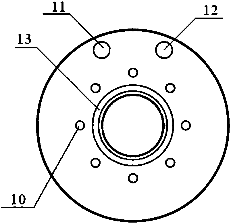 Water-cooled high-power electron cyclotron resonance heating system direct current blocking device