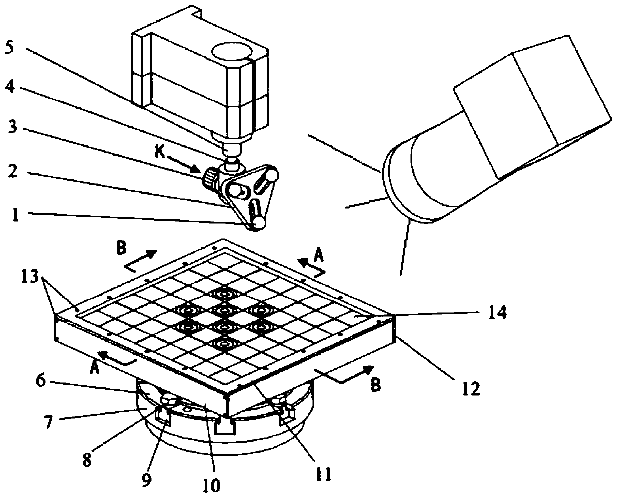 A Visual Measuring Device for Dynamic Contour Error of CNC Machine Tool