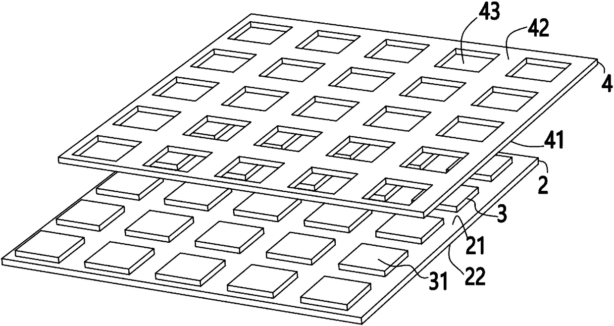 Chip packaging structure and method