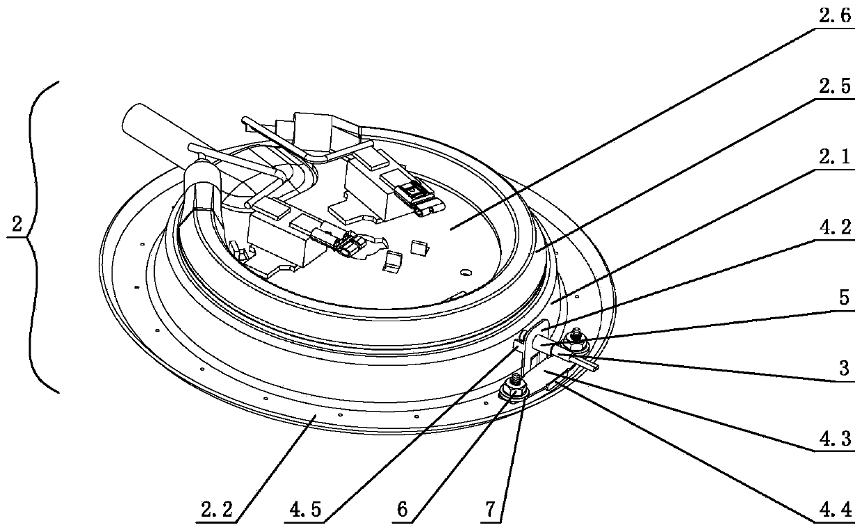 Temperature sensor fixation device for cooking evaporating tray of electric appliance