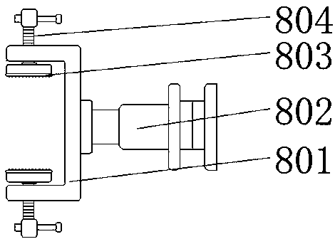 Cleaning device for oil smoke purification equipment