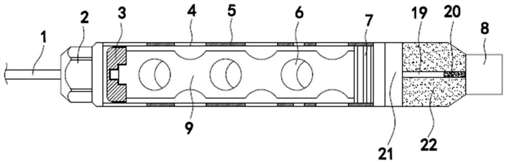 A composite perforating gun