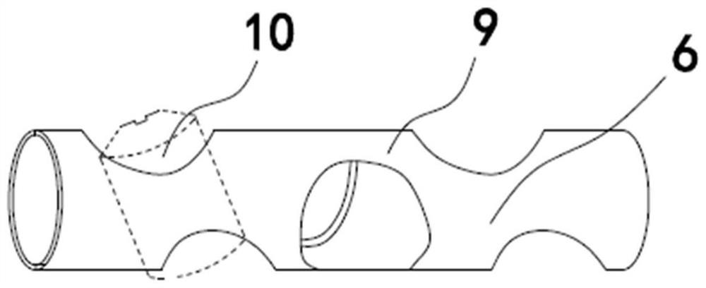 A composite perforating gun