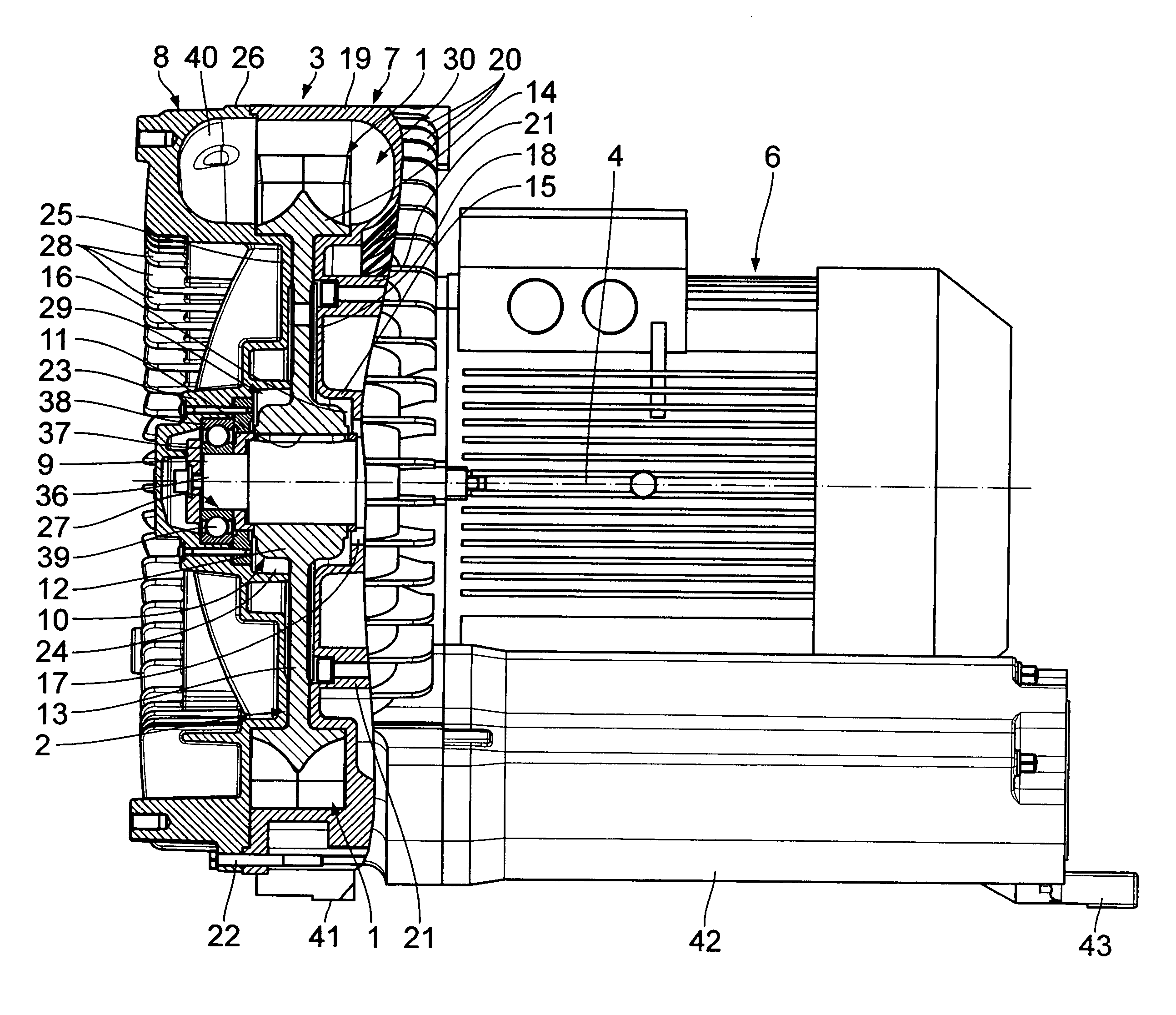 Side channel compressor