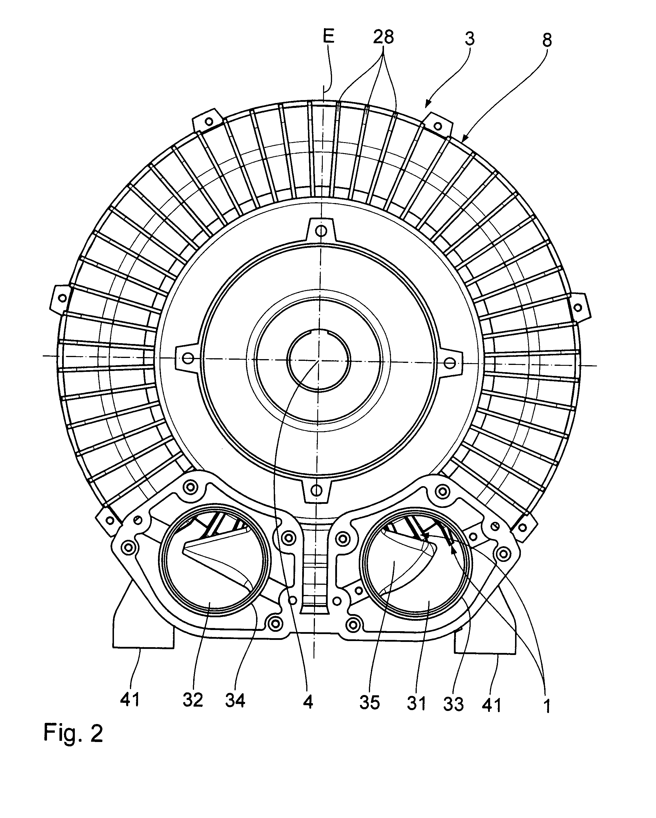 Side channel compressor