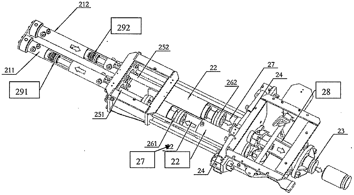 Simple single-pump double-circulation system of concrete pump