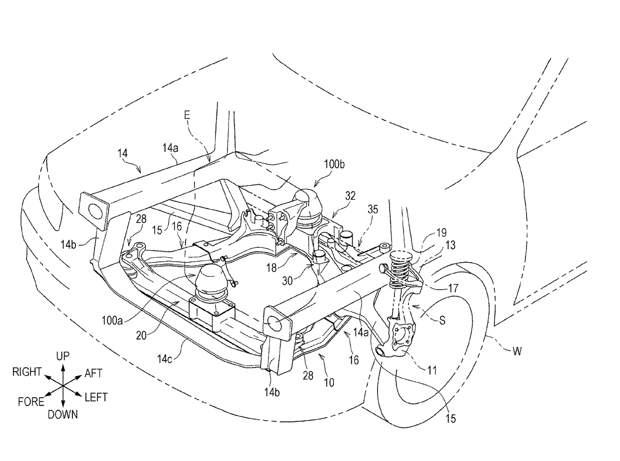 Subframe structure