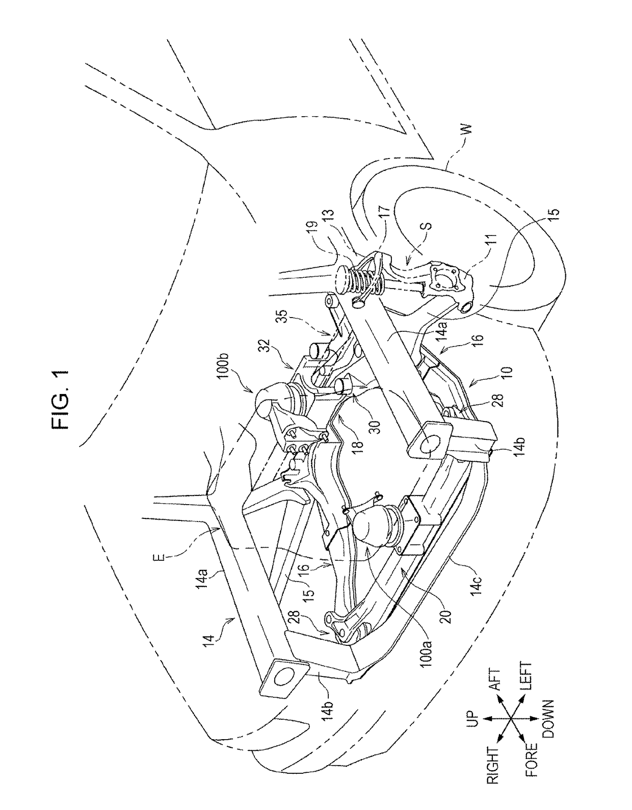 Subframe structure