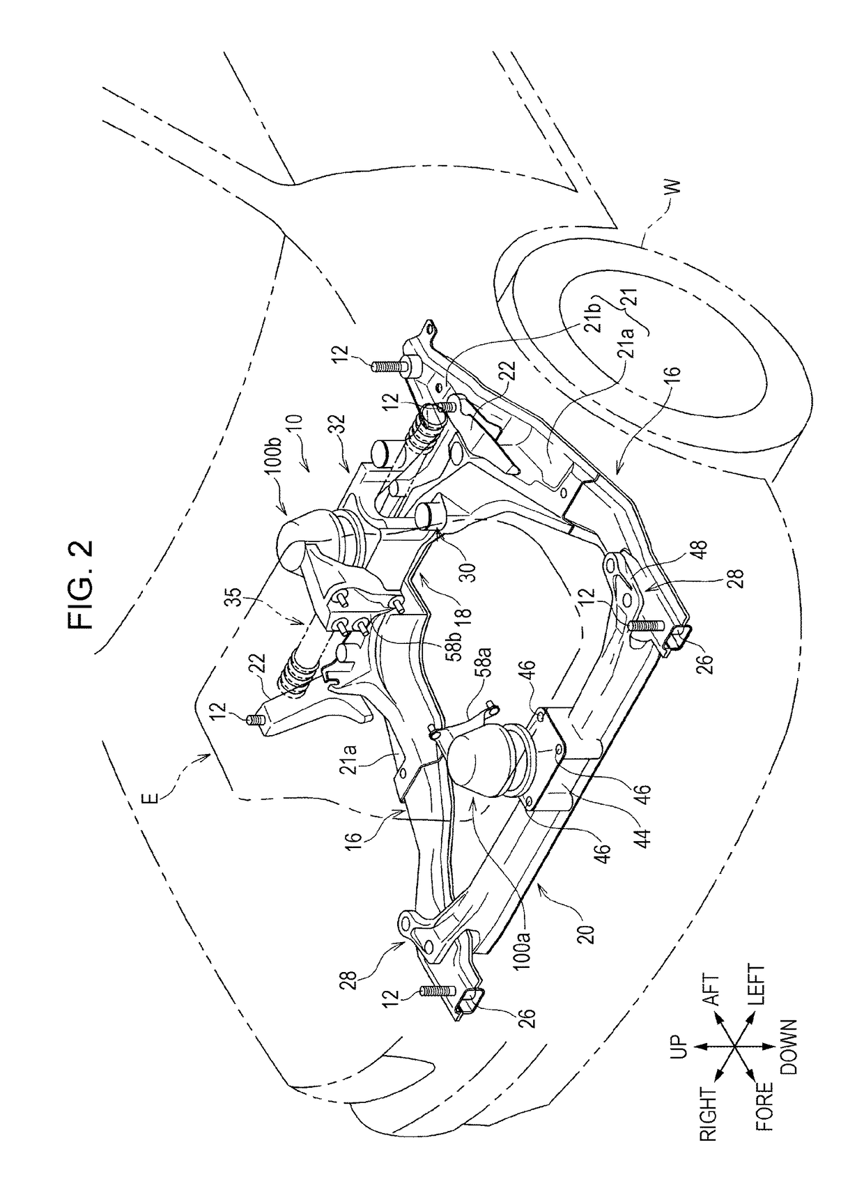 Subframe structure