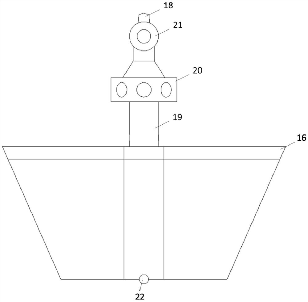 Water quality detection device and method based on laser-induced breakdown spectroscopy technology