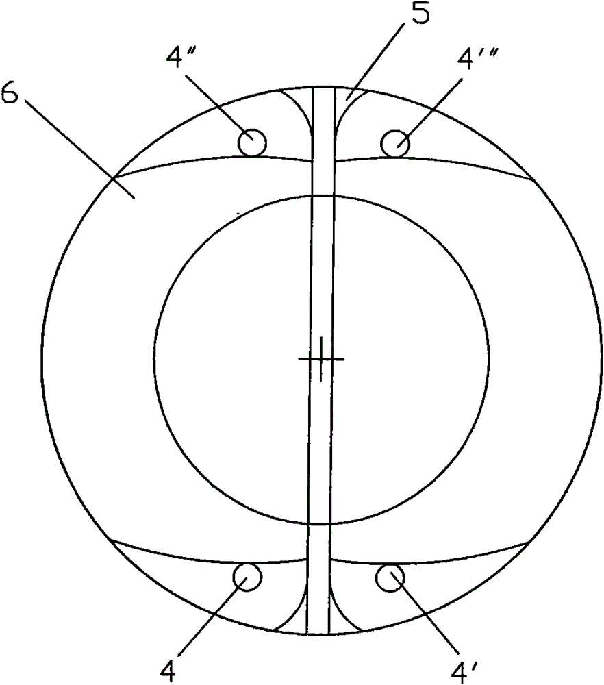 Expanded steel pile tip for prefabricated concrete tubular pile and pile sinking construction method