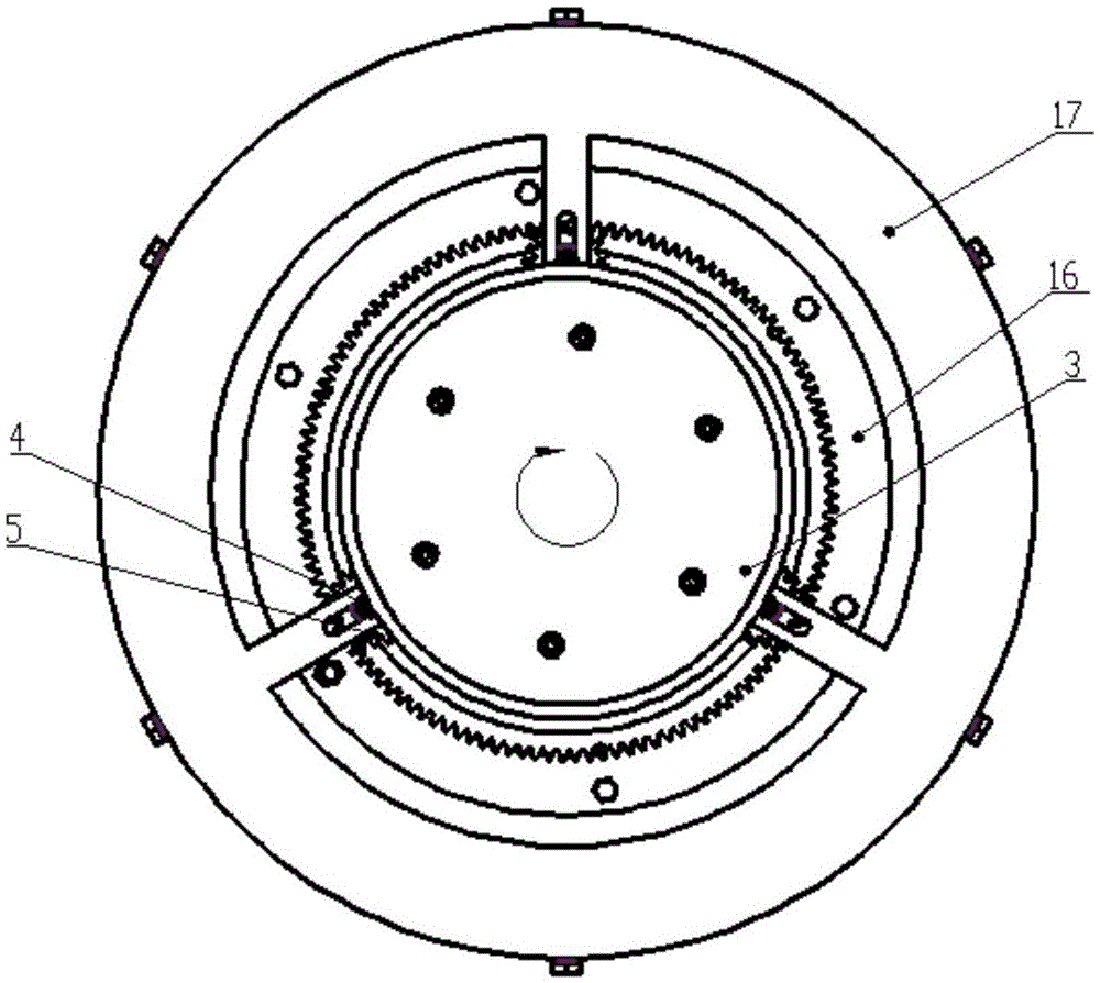 Magnetostatic moving field magnetorheological polishing mechanism test device and processing method thereof