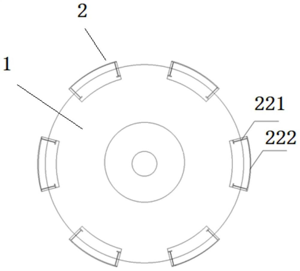 Modular apron board pile shoe of self-elevating drilling platform and drilling platform