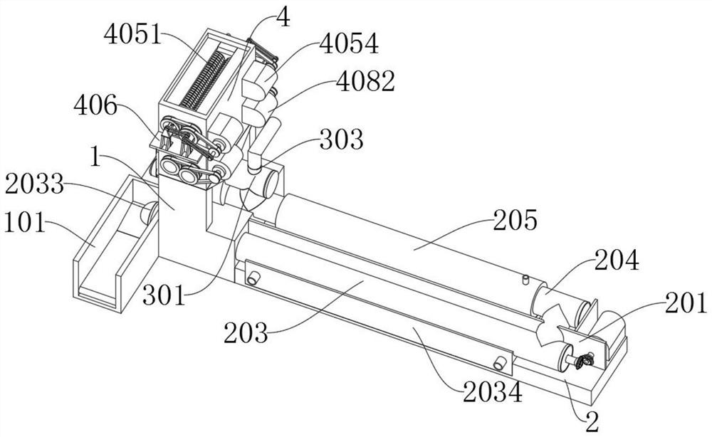 Waste rubber desulfurization and plasticization processing device