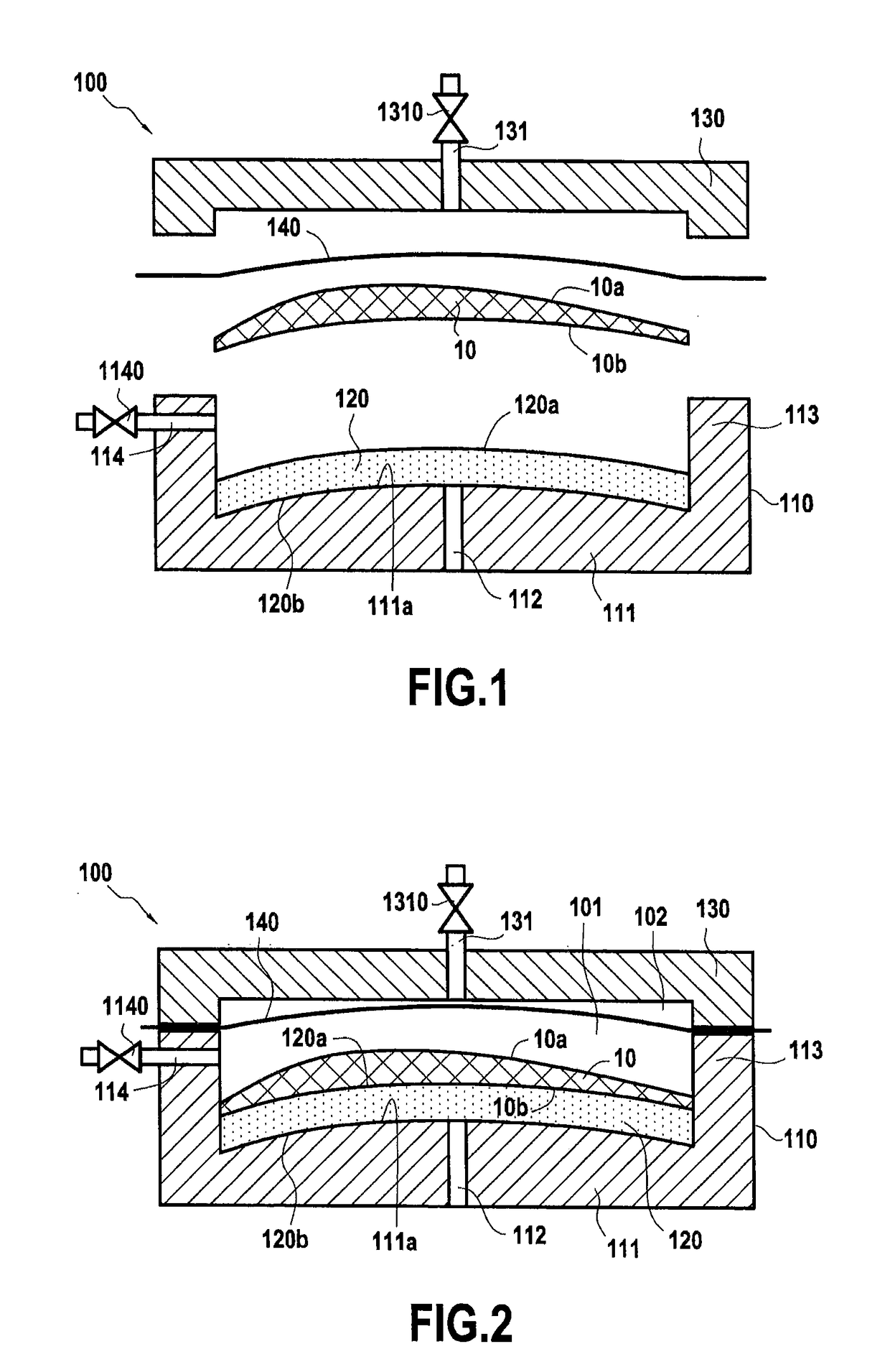 Method for manufacturing a refractory part made of composite material