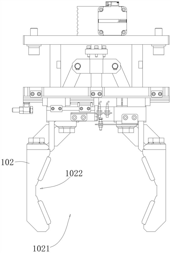 Clamp, crystal bar grabbing device and single crystal furnace