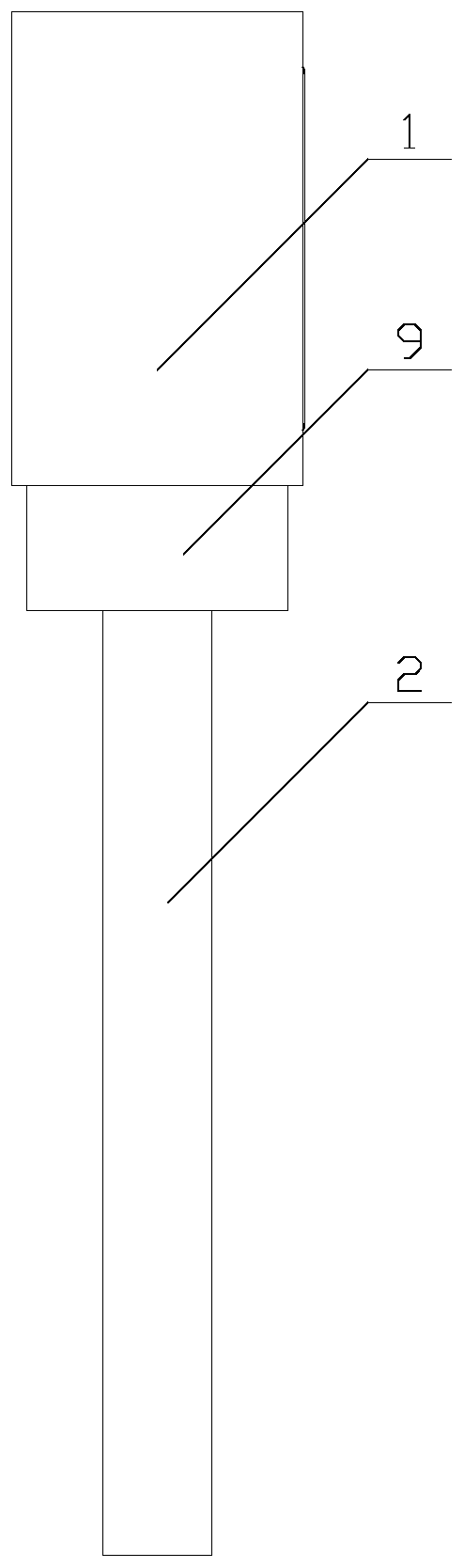 Clean public traffic system card swiping device based on block chain technology