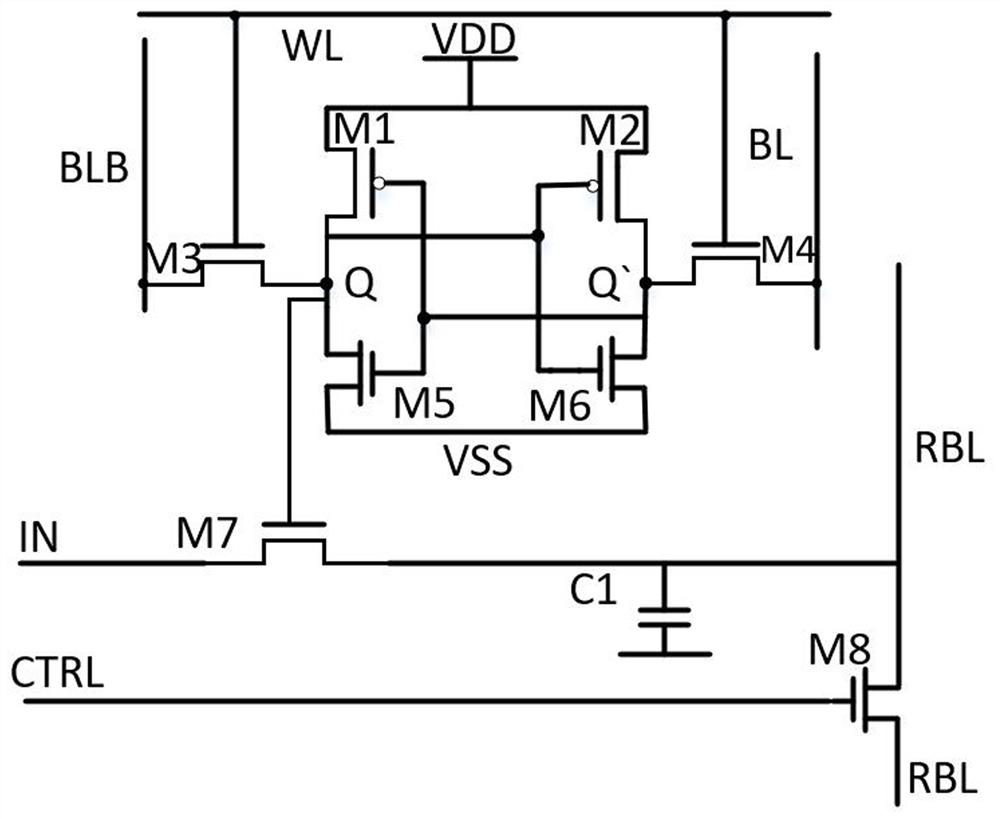 A separate computing device based on 6t-sram