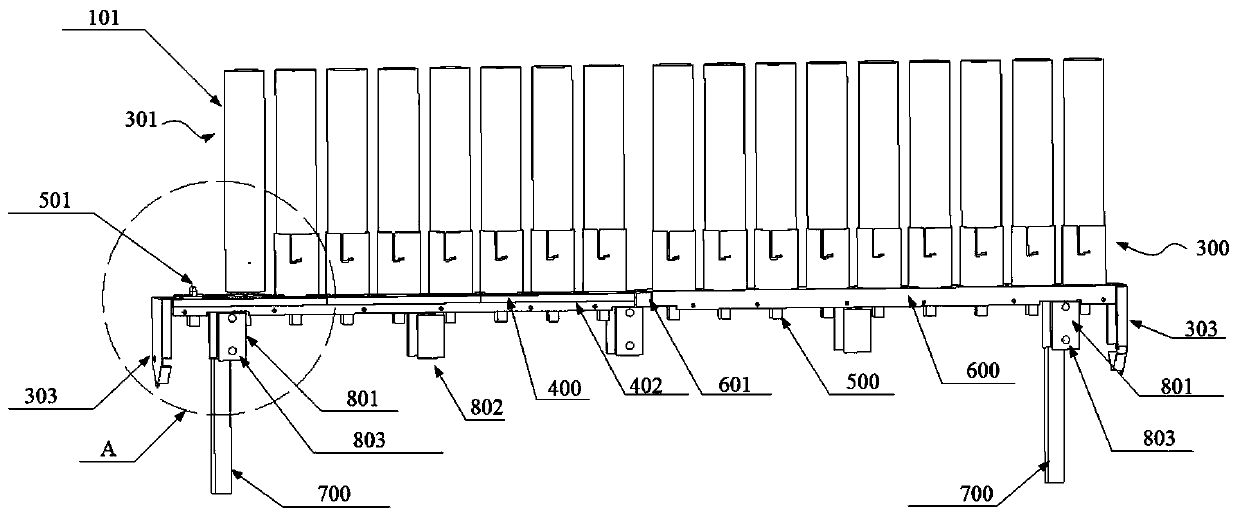 Airborne smoke bar spreading device