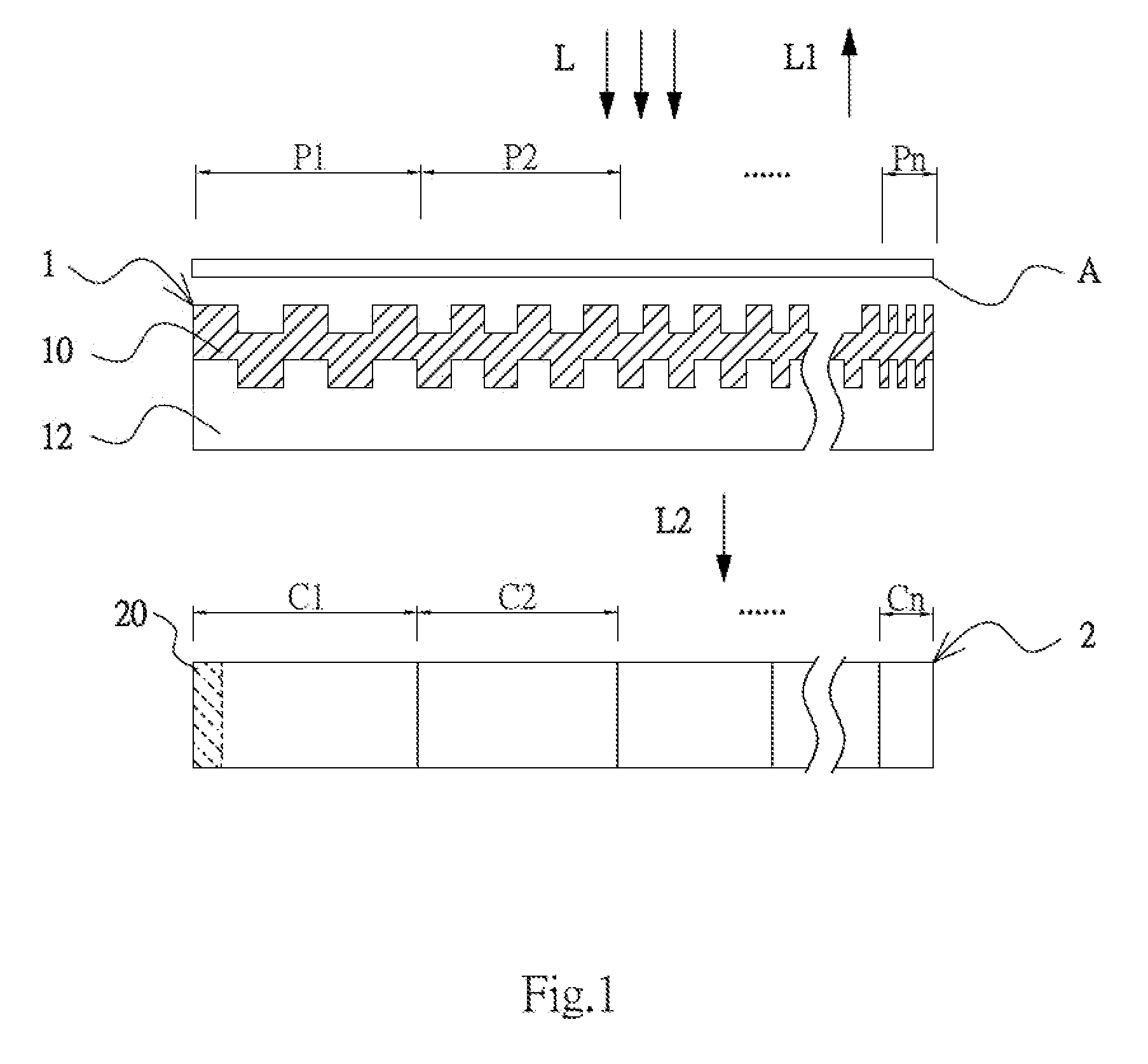 Dispersive Element and Spectrometer Using the Same