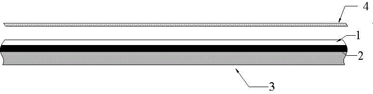 Selective absorption emission composite material meeting requirements of solar heat collection and radiation refrigeration