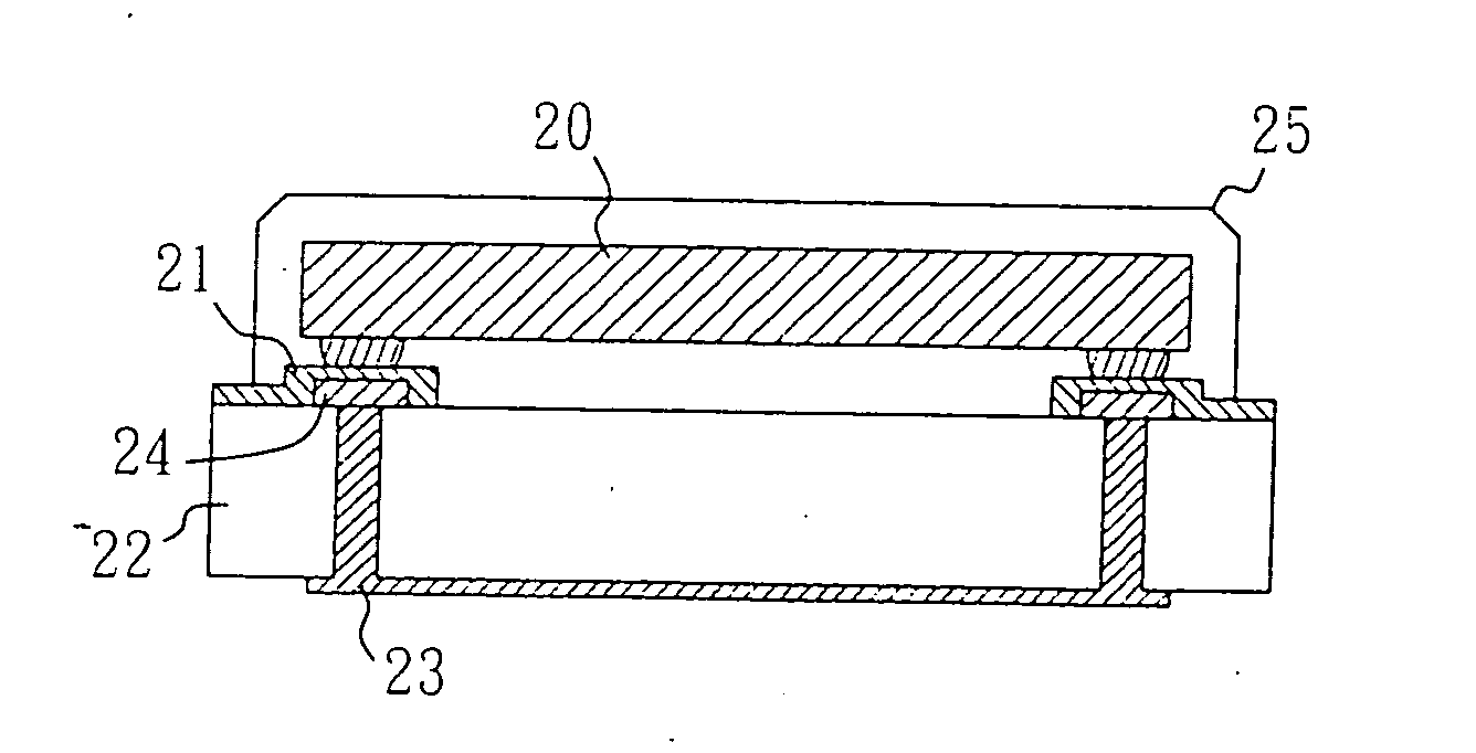 IC substrate with over voltage protection function